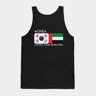 Korean Emirati - Korea, United Arab Emirates Tank Top